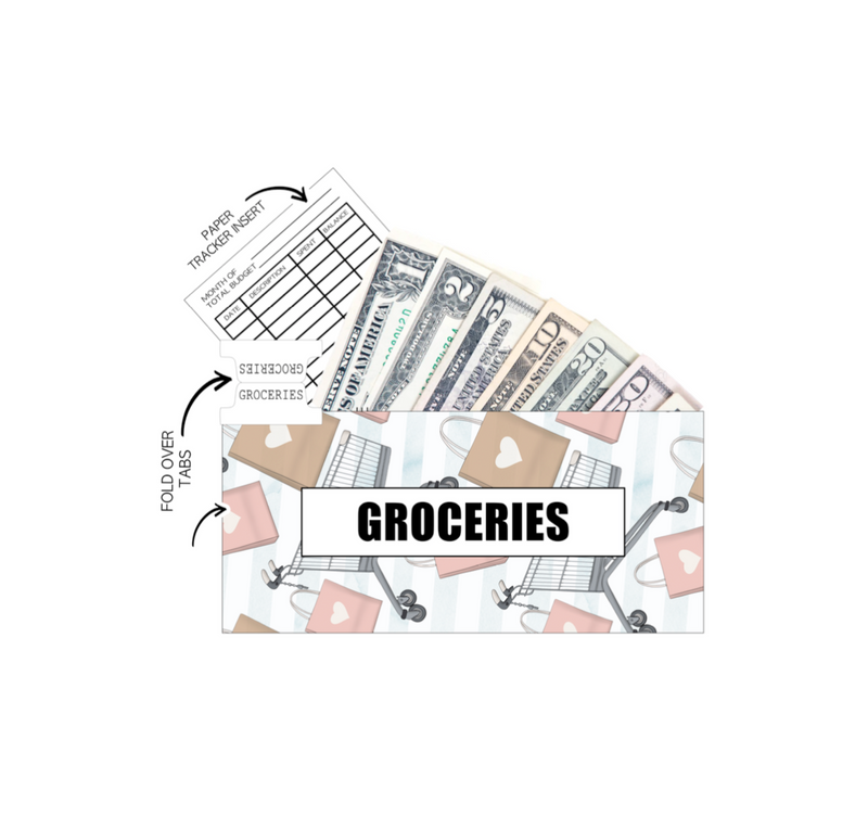 Budget Cash Envelopes <PRINTABLE PDF> Shop Chic