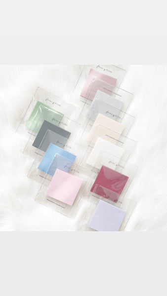 Transparent SQUARE Sticky Note | 2 x 2 in. – Fancy Plans Co