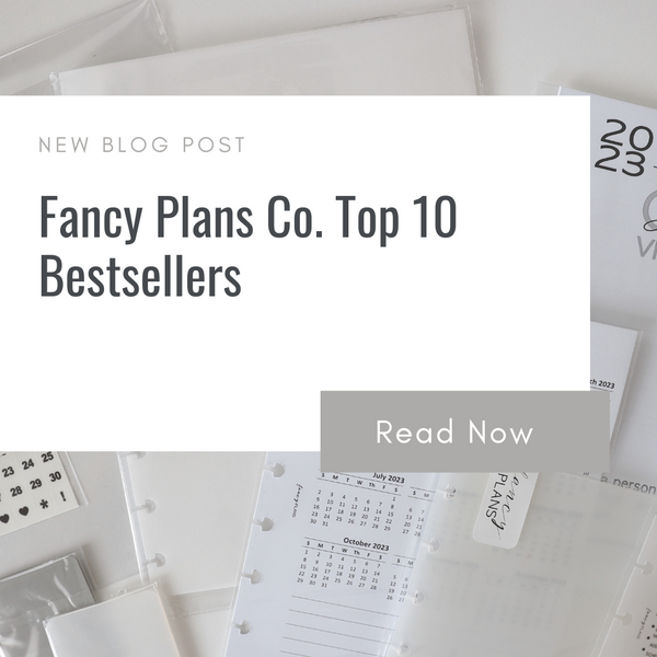 Fancy Plans Co. Top 10 Best Sellers