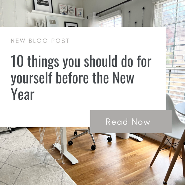 10 things you should do for yourself before the New Year