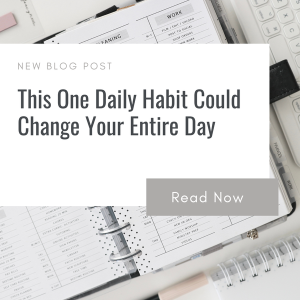 This One Daily Habit Could Change Your Entire Day
