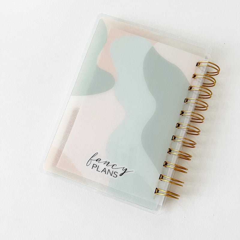 Coiled Notebook | Abstract Summer | Tan Girl