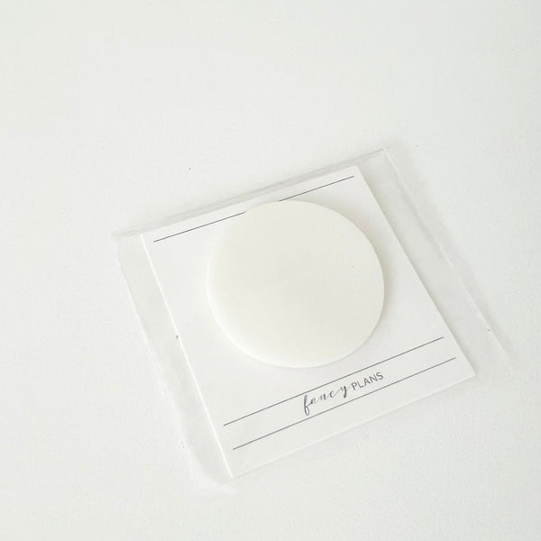 2 x 2 Transparent Sticky Notes | Round – Fancy Plans Co