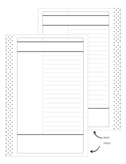 Cornell Notes Fill Paper