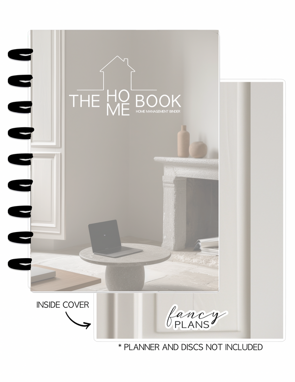 Cover Set of 2 THE HOME BOOK Fireplace