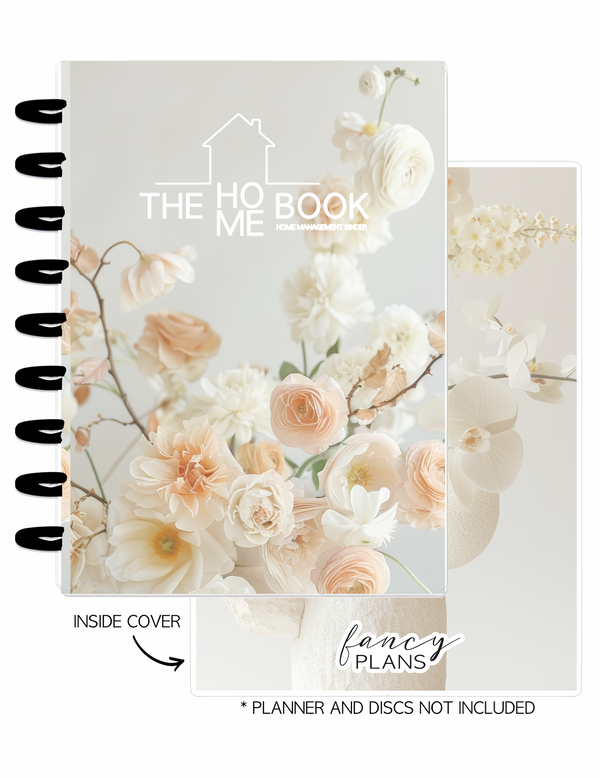 Cover Set of 2 THE HOME BOOK Florals