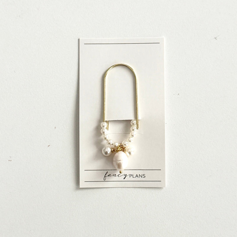 Fancy Charms Paperclips | Pearl Trio – Fancy Plans Co