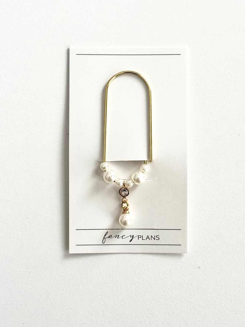 Fancy Charms Paperclips | Multi Pearl Jewel Dangle – Fancy Plans Co