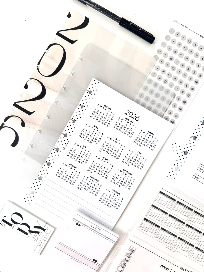 2026 Planner Stationery Box - Early BFCM Sale - DO NOT ADD AND ADDITIONAL DISCOUNT CODES!