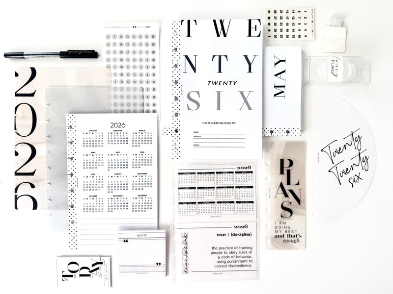 2026 Planner Stationery Box - Early BFCM Sale - DO NOT ADD AND ADDITIONAL DISCOUNT CODES!