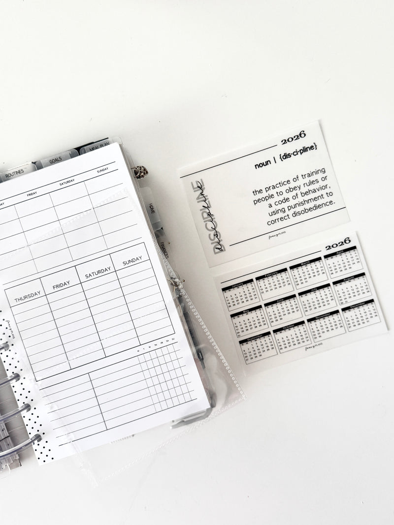 2026 Planner Stationery Box - Early BFCM Sale - DO NOT ADD AND ADDITIONAL DISCOUNT CODES!