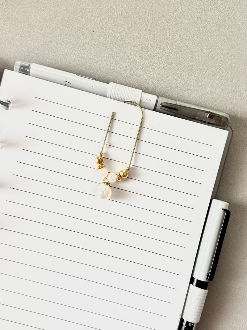 Fancy Charms Paperclips | Large Pearl – Fancy Plans Co