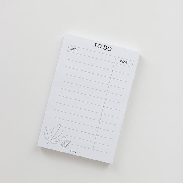 4 x 6 Notepad | Abstract Summer To Do List