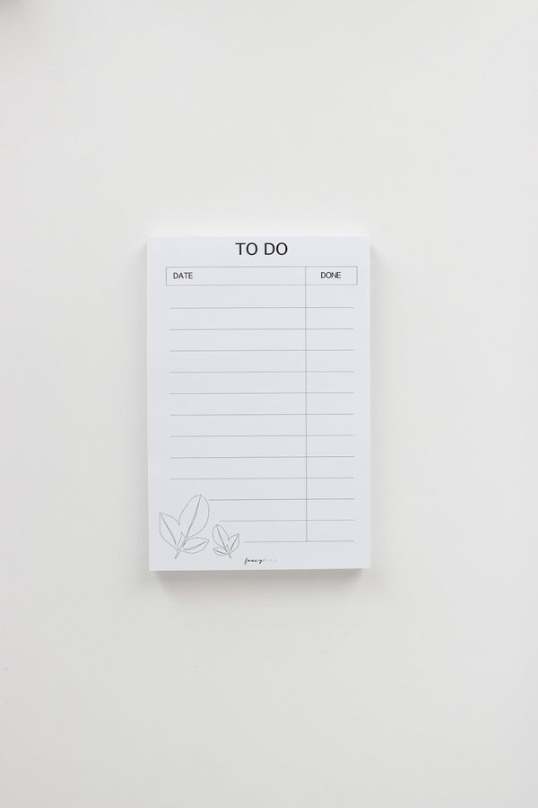 4 x 6 Notepad | Abstract Summer To Do List