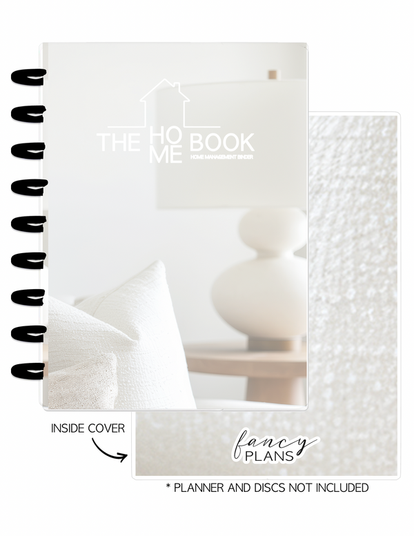 Cover Set of 2 THE HOME BOOK Lamp on Table