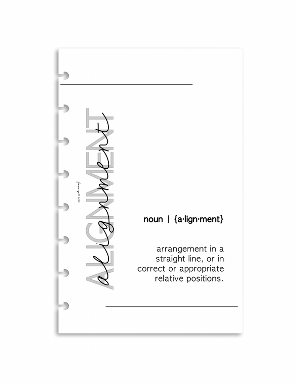 WOY Dashboard [ ALIGNMENT ]