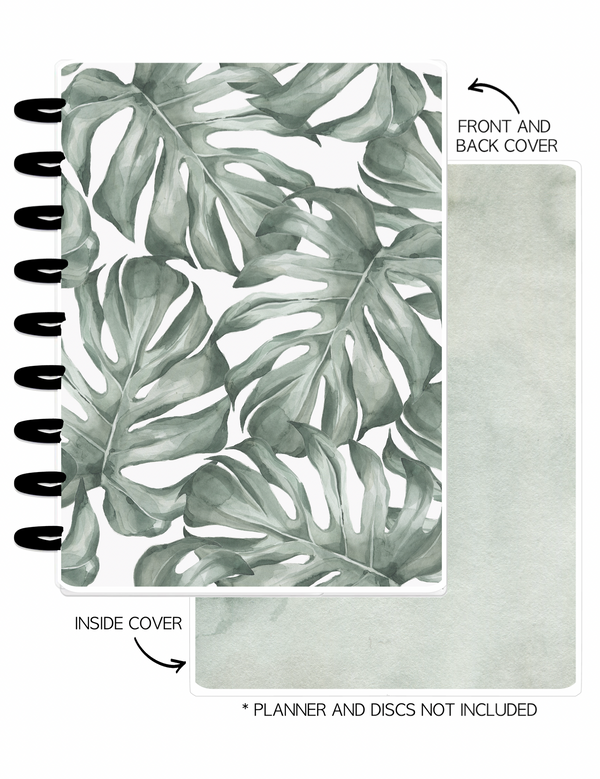 Cover Set of 2 MODERN OASIS Leaves