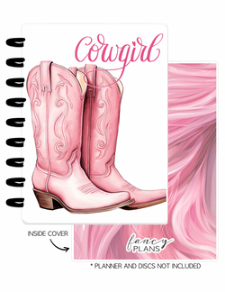 Cover Set of 2 COTTON CANDY COWGIRL Cowgirl
