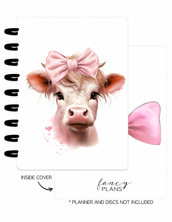 Cover Set of 2 COTTON CANDY COWGIRL Cow
