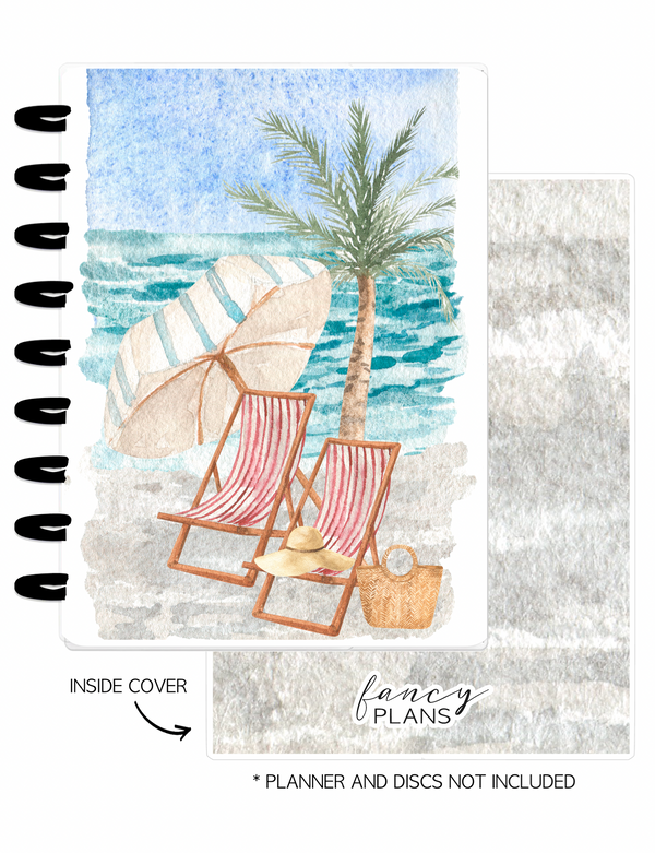 Cover Set of 2 ATMOSPHERIC SUMMER Umbrella and Chair
