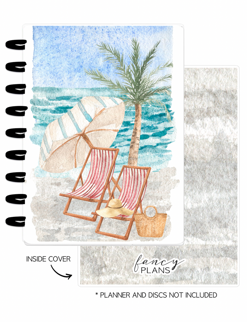 Cover Set of 2 ATMOSPHERIC SUMMER Umbrella and Chair