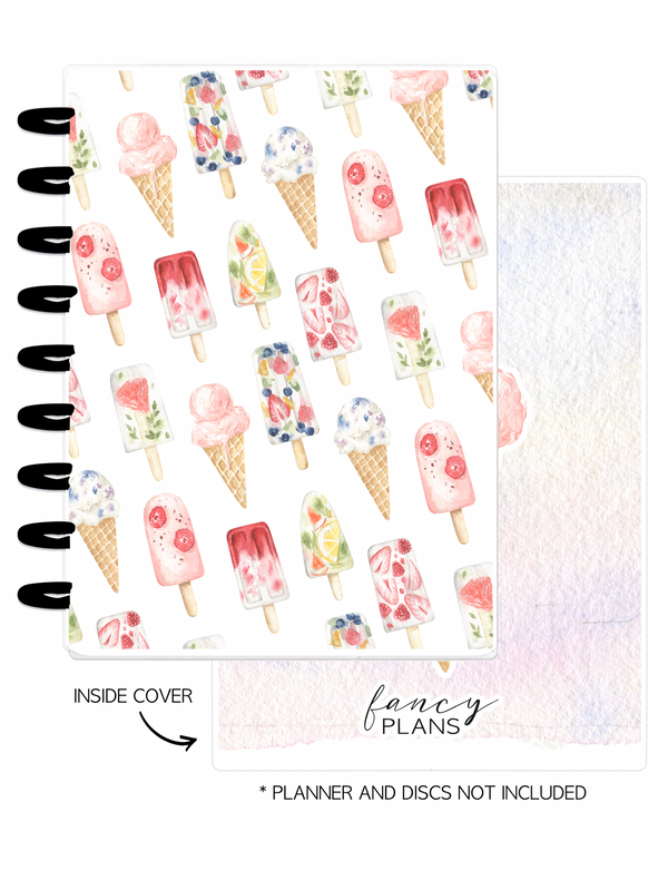 Cover Set of 2 ATMOSPHERIC SUMMER Ice Cream