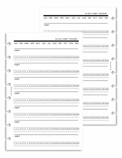 30 Day Habit Tracker | Digital Download