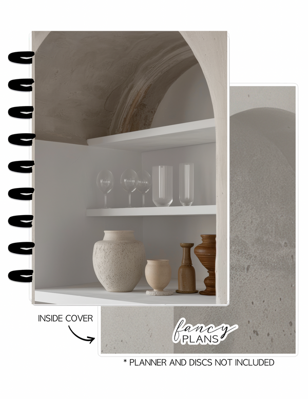 Cover Set of 2 MOODY AESTHETIC Arch Shelf
