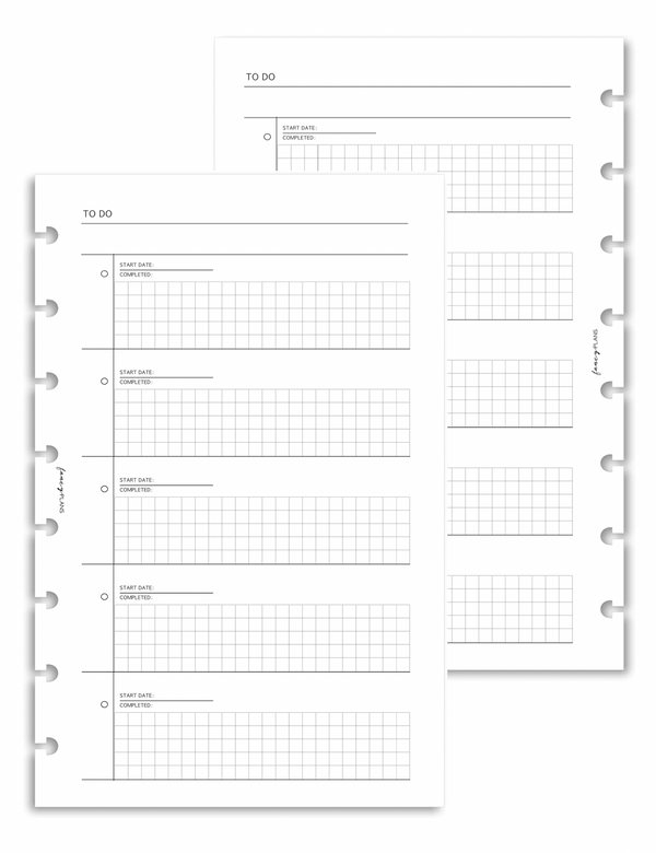 Detailed To Do List | Digital Download