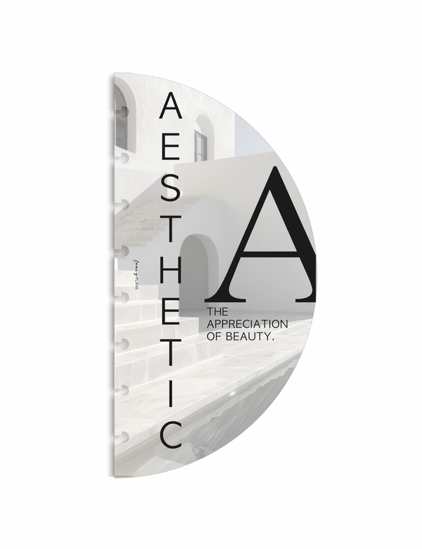 Moody Aesthetic: Aesthetic | Semi-Circle Dashboard