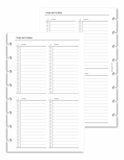 Task Batching | Digital Download