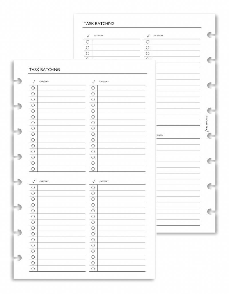 Task Batching | Digital Download