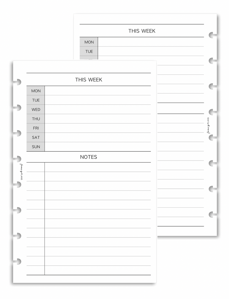 This Week Notes