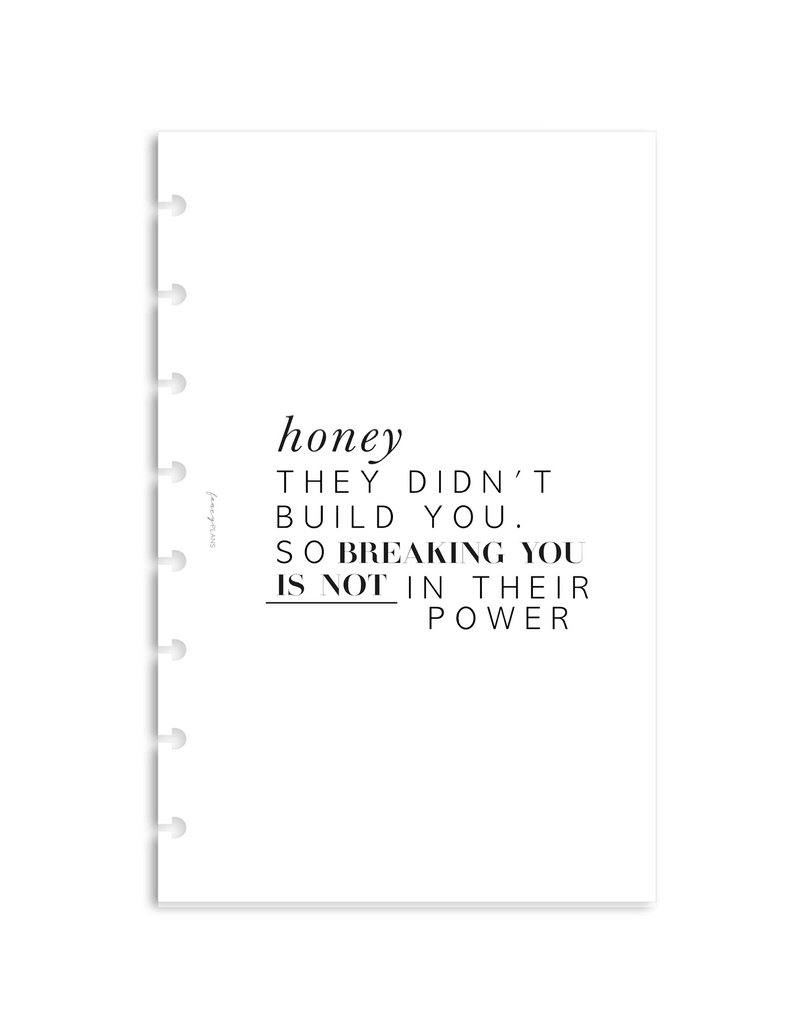 They Didn't Build You | Dashboard