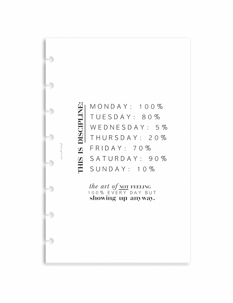 This is Discipline | Dashboard