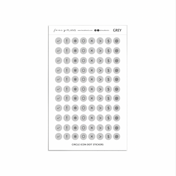 Circle Icon | DOT STICKERS