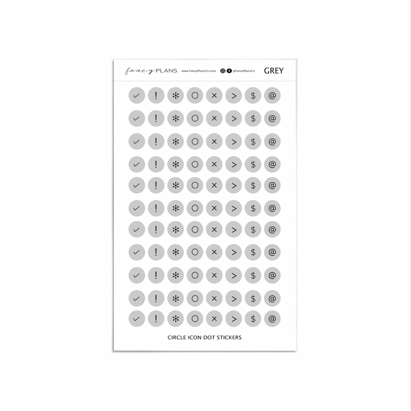 Circle Icon | DOT STICKERS