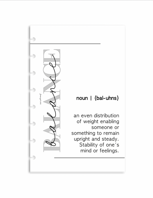 BALANCE | WOY Dashboard