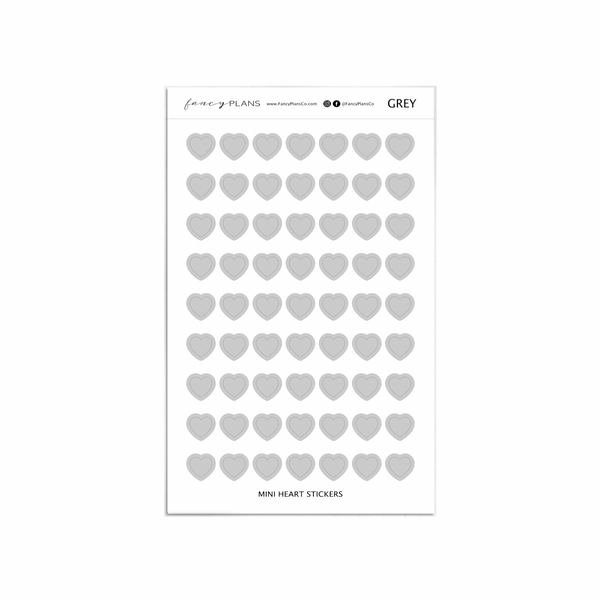 Mini Hearts | SHAPE STICKERS