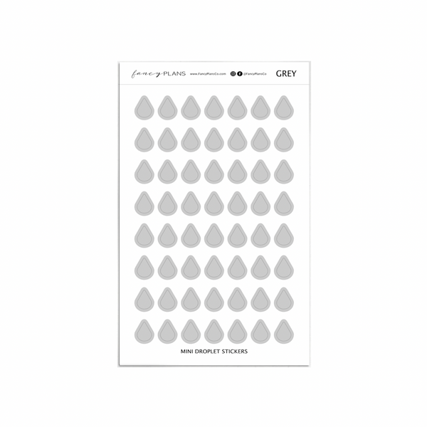 Mini Droplet | SHAPE STICKERS