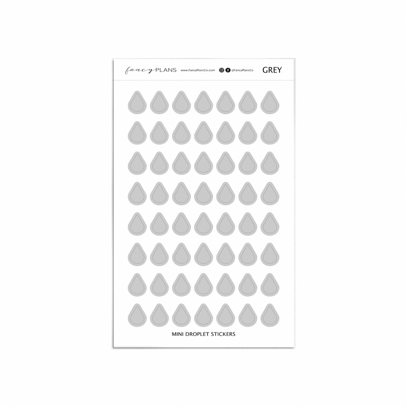 Mini Droplet | SHAPE STICKERS
