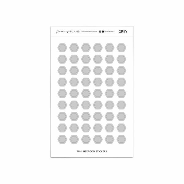 Mini Hexagon | SHAPE STICKERS