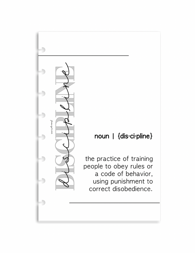 DISCIPLINE | WOY Dashboard