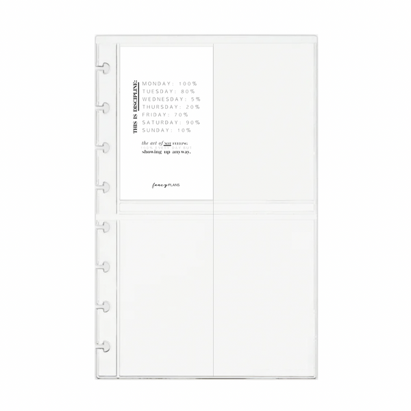 This is Discipline| 2 X 3 in Laminated Journal Cards