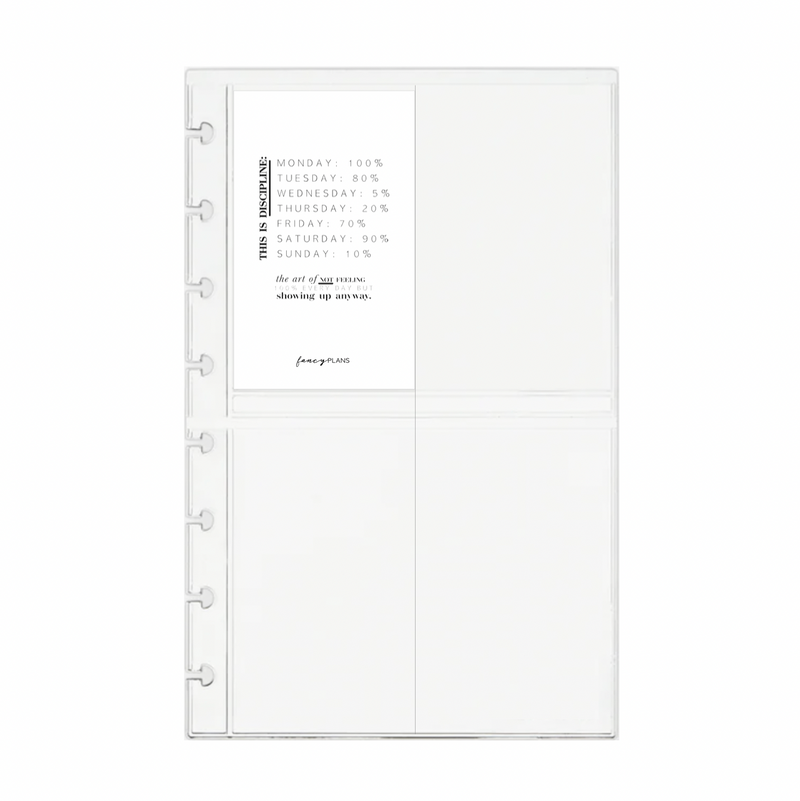 This is Discipline| 2 X 3 in Laminated Journal Cards