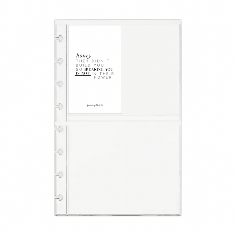 They Didn't Build You | 2 X 3 in Laminated Journal Cards