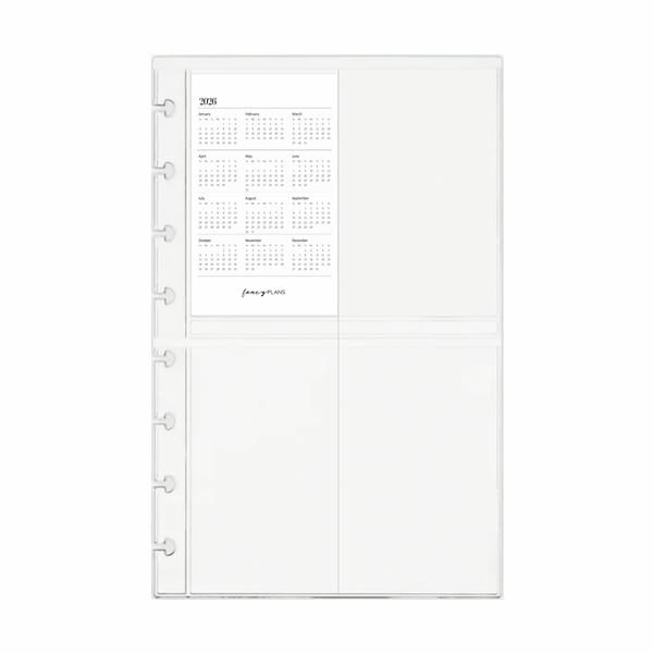 Yearly Calendar | 2 X 3 in Laminated Journal Cards