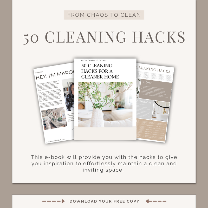 From Chaos To Clean: 50 Cleaning Hacks For a Cleaner Home