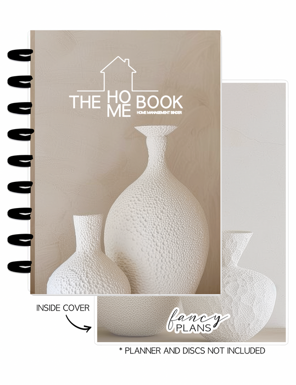 Cover Set of 2 THE HOME BOOK Vases