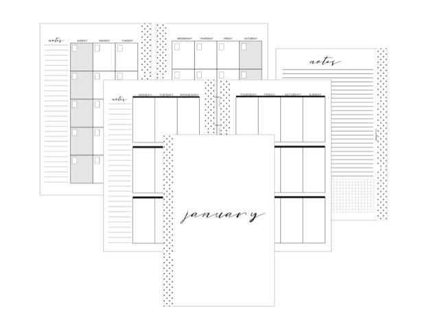 Representative page example for Vertical Layout